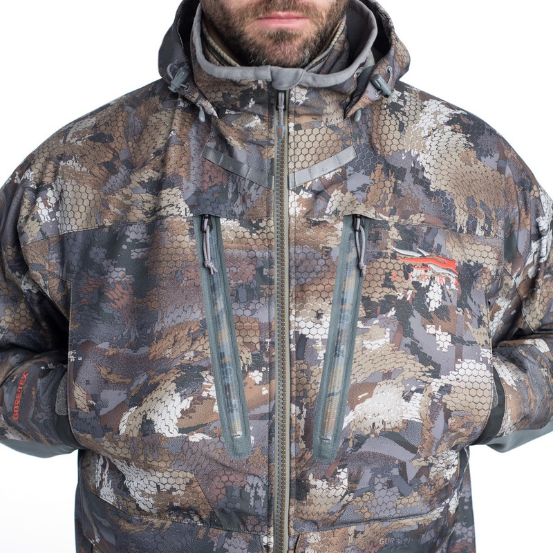 Sitka Hudson Jacket in Waterfowl Timber Color